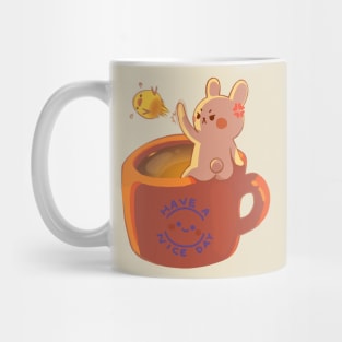 Have a Nice Day! Grumpy Rabbit Mug